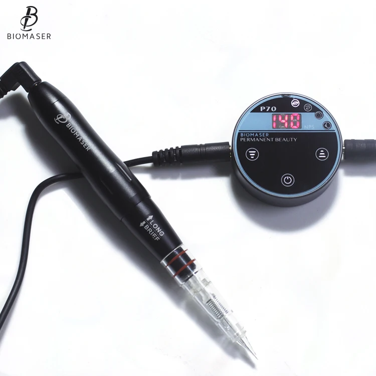 CE Quality Digital Eyebrow Makeup Tattoo Machine Biomaser Semi Permanent Make Up Machine, Black silver grey red rose red
CE Quality Digital Eyebrow Makeup Tattoo Machine Biomaser Semi Permanent Make Up Machine, Black silver grey red rose red