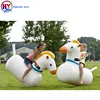 Hot sale good quality inflatable jumping horse for kids inflatable cockhorse/inflatable rocking horse/inflatable park cartoon