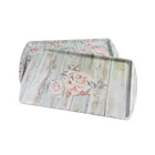 Promotional rectangular metal anti slip bar tray fruit tin tray with custom printing