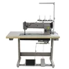 Customized long arm heavy duty lockstitch double needle sewing machine