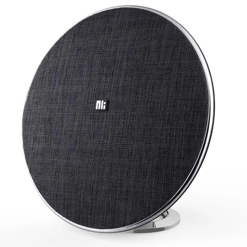 Nillkin stereo music bluetooth speaker with wireless charging alarm clock wireless speaker with LCD time display - ANKUX.COM