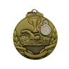 two tone plated customized sports production metal award medal