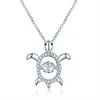 Yiwu Ruigang Fashion Necklace Wholesale 925 Silver Jewelry Turtle Shape Animal Necklace