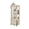 French style double door wooden wine cabinet