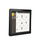 Integrated Card Industrial panel pc price 15 inch fanless all in one pc with Core i5 4200U dual core 1.6G CPU