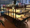 Supermarket bakery showcase/ display rack for bread and dessert