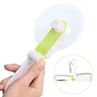 Handheld fan-ronessy USB rechargeable Green Mini Folded Fan