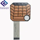 LED Die Cutting Circuit Print Graphic Overlay Membrane Keyboard