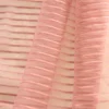 peach pink 100% nylon stripe mesh tulle fabric for underwear