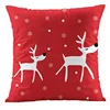 Christmas Deer Cushion Santa Claus Pillow Home Decorative Christmas Present