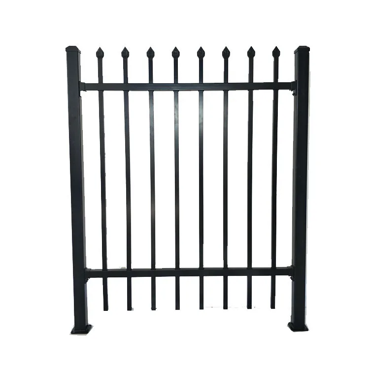 Hot sale tubular fence powder coated residential outdoor wrought iron fence, Black, bule ,bronze
Hot sale tubular fence powder coated residential outdoor wrought iron fence, Black, bule ,bronze