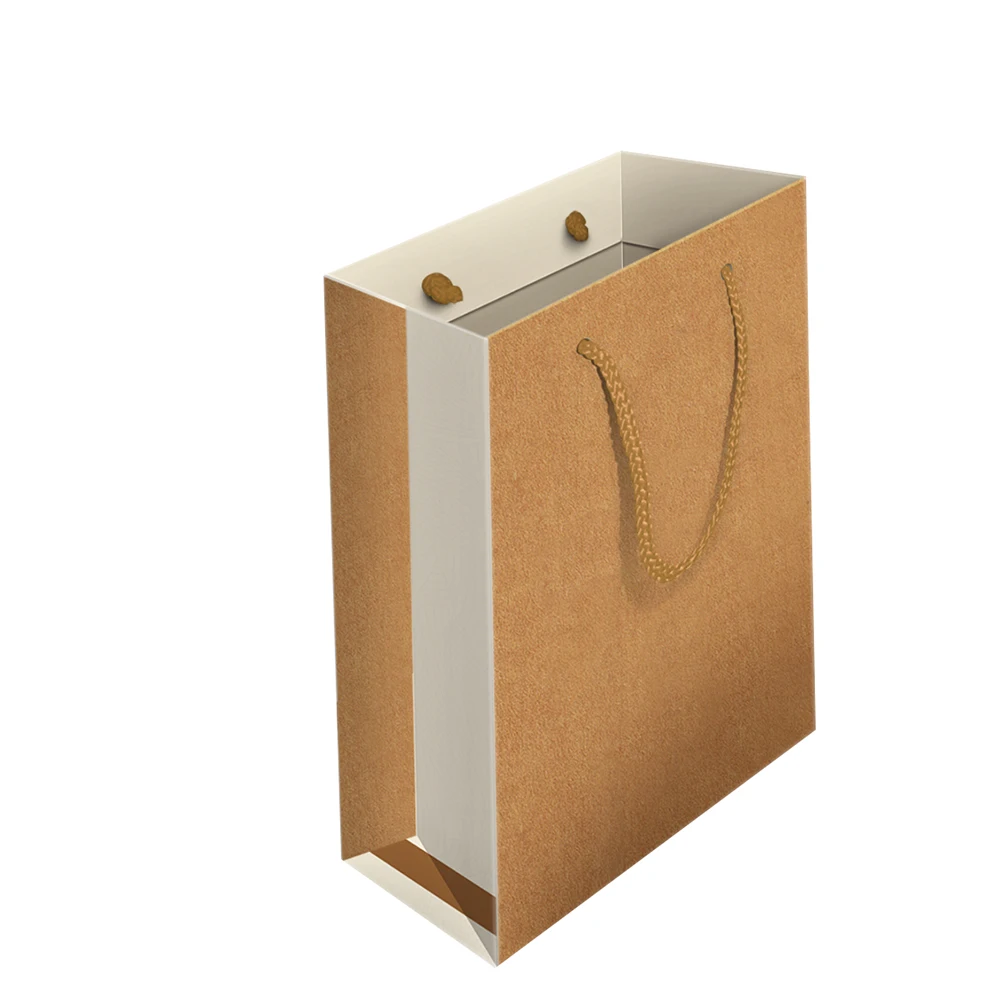 colorful paper gifts bag with handle for packing