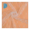 100%Nylon Diamond shape Snowflake Knit Net Mesh White Tulle Fabric For Sports Wear