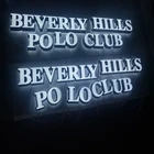 Light Letter Aluminum Led Channel Letter Lights Electronic Led Sign