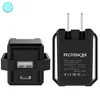 Roiskin 2019 hot sale portable micro usb charger for apple original with type-c travel adapter fast charger