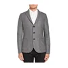 OEM Service Custom Fashion 100% Single Breasted Blazer Virgin Wool Unlined Suit Mens