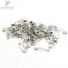 Wholesale standard metal steel silver safety pin