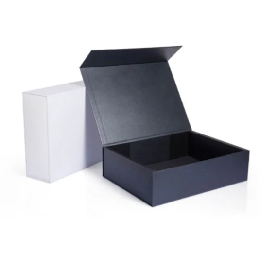 hot custom folding paper flat packing box pack box luxury gif