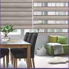 Turkey style roller blind fabric material of zebra blinds for window