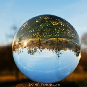 round glass clear crystal ball magic healing divination sphere