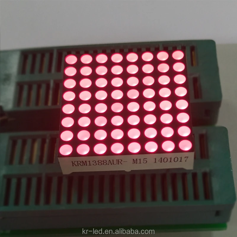 Indoor 32*32mm 8x8 dots dot matrix P4 LED display
