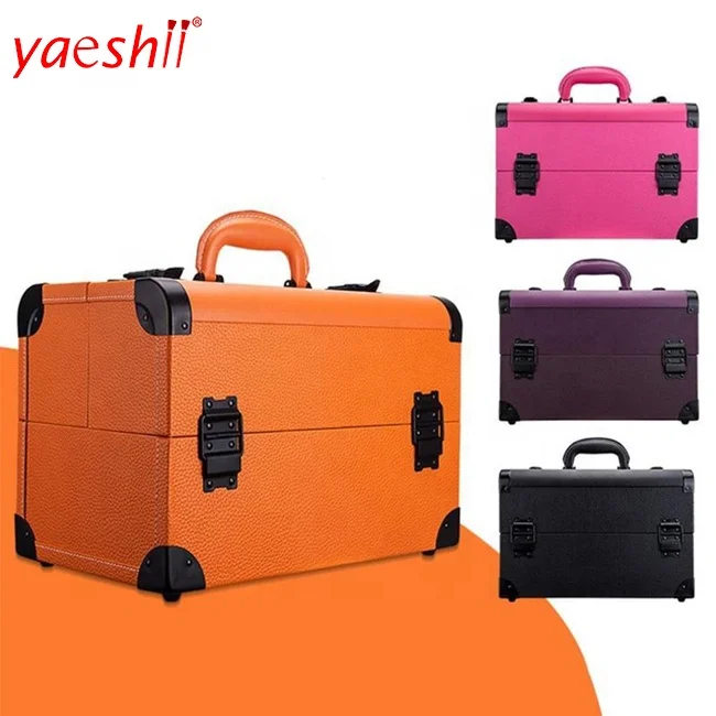 Yaeshii 2020 Custom Brand Name Portable PU Cosmetic Case Crocodile Leather Makeup Bag Makeup Artist Case for lady, Customized color
Yaeshii 2020 Custom Brand Name Portable PU Cosmetic Case Crocodile Leather Makeup Bag Makeup Artist Case for lady, Customized color