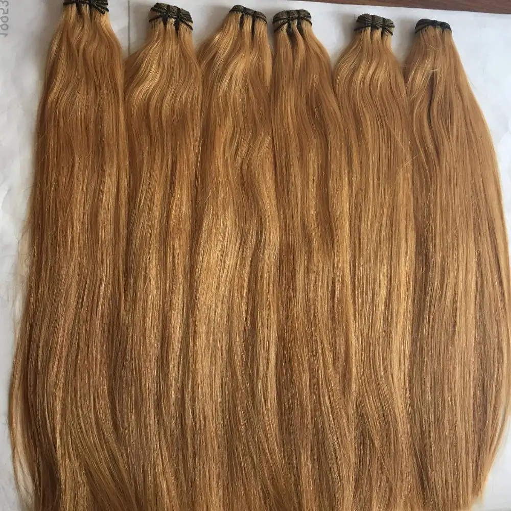 Honey Brown Super Double Wholesale Honey Brown Human Hair