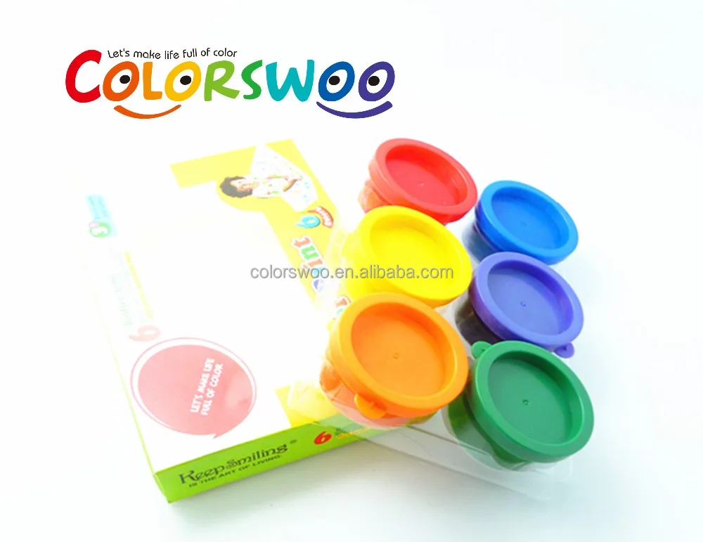 finger paint in art set