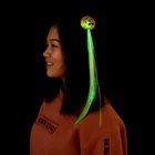 New Style Customized Led Flashing Hair Braid Light Up Barrette Clip Party Use