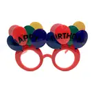 Red Colorful Balloons Happy Birthday Cheap Plastic Quality Yiwu Factory Party Favor Sunglasses
