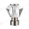 Manufacture supplier crystal curtain rod finials Antique copper curtain rods and accessories