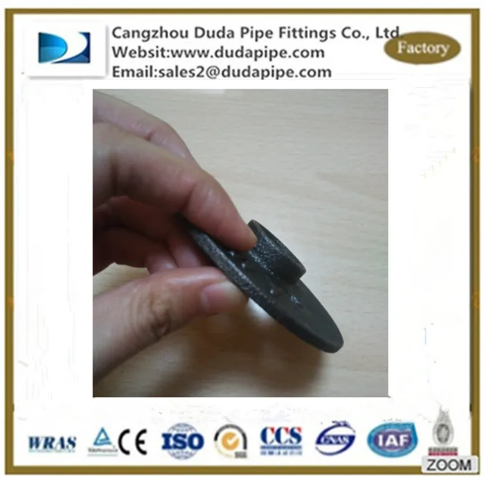 cast Malleable iron pipe fitting Black Nipple small size
