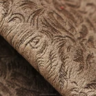 Sofa Fabric 100% Polyester Knitted Burn Out Velvet Velboa Fabric