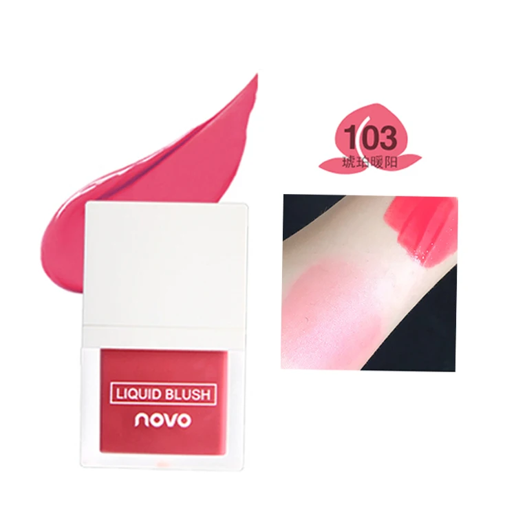 High quality NOVO 4 color matte liquid rosy blush moisturizing lasting waterproof cream liquid blush, Multi-colored
High quality NOVO 4 color matte liquid rosy blush moisturizing lasting waterproof cream liquid blush, Multi-colored