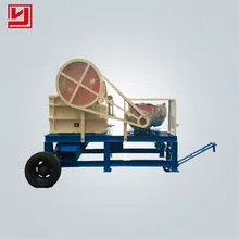 Reliable Structure Iso Approved High Quality Small Portable 250*400 Diesel Engine Drive Stone Jaw Crusher Plant On Sale