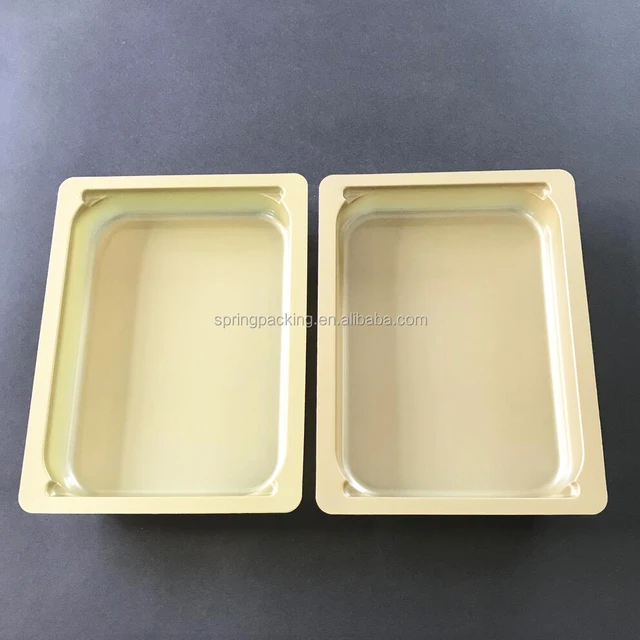 source bops apet pp vacuum forming silver aluminum colour frozen
