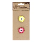 Mulberry Paper Crafts rhinestone paper flowers heads Handmade for cards decoration party scrapbook Item No. 58095