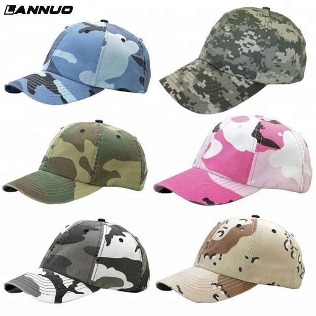 pink camo baseball cap