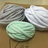 Hand Knitted Braid Chunky Knitting Yarn Giant Chunky Cotton Tube Yarn For Knot Pillow Blanket Pet House
