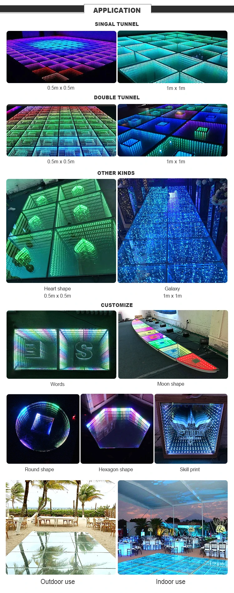 Party Crazy Hour Bravo Stage Used Portable Three Dimensional Dance