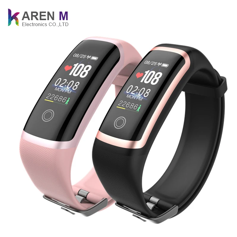 Fitness Tracker smart watch Waterproof IP67 Blood Pressure Sport Smart Bracelet M4 support iOS Android, Black blue;red
Fitness Tracker smart watch Waterproof IP67 Blood Pressure Sport Smart Bracelet M4 support iOS Android, Black blue;red