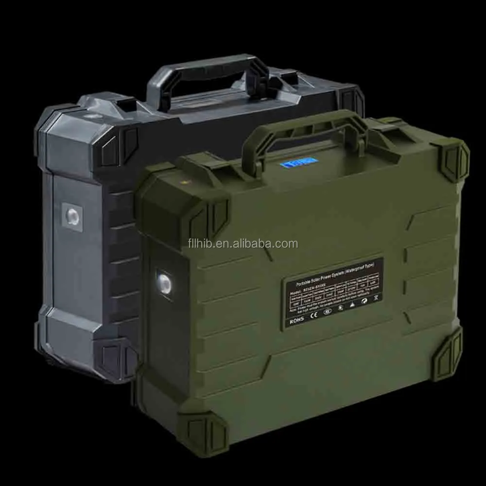 new design 150w ac110v all-in-one portable solar energy system