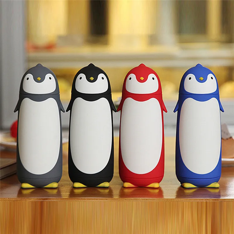cute penguin stainless steel heat preservation bottle vacuum cups, Black;red;blue;gray;customized
cute penguin stainless steel heat preservation bottle vacuum cups, Black;red;blue;gray;customized