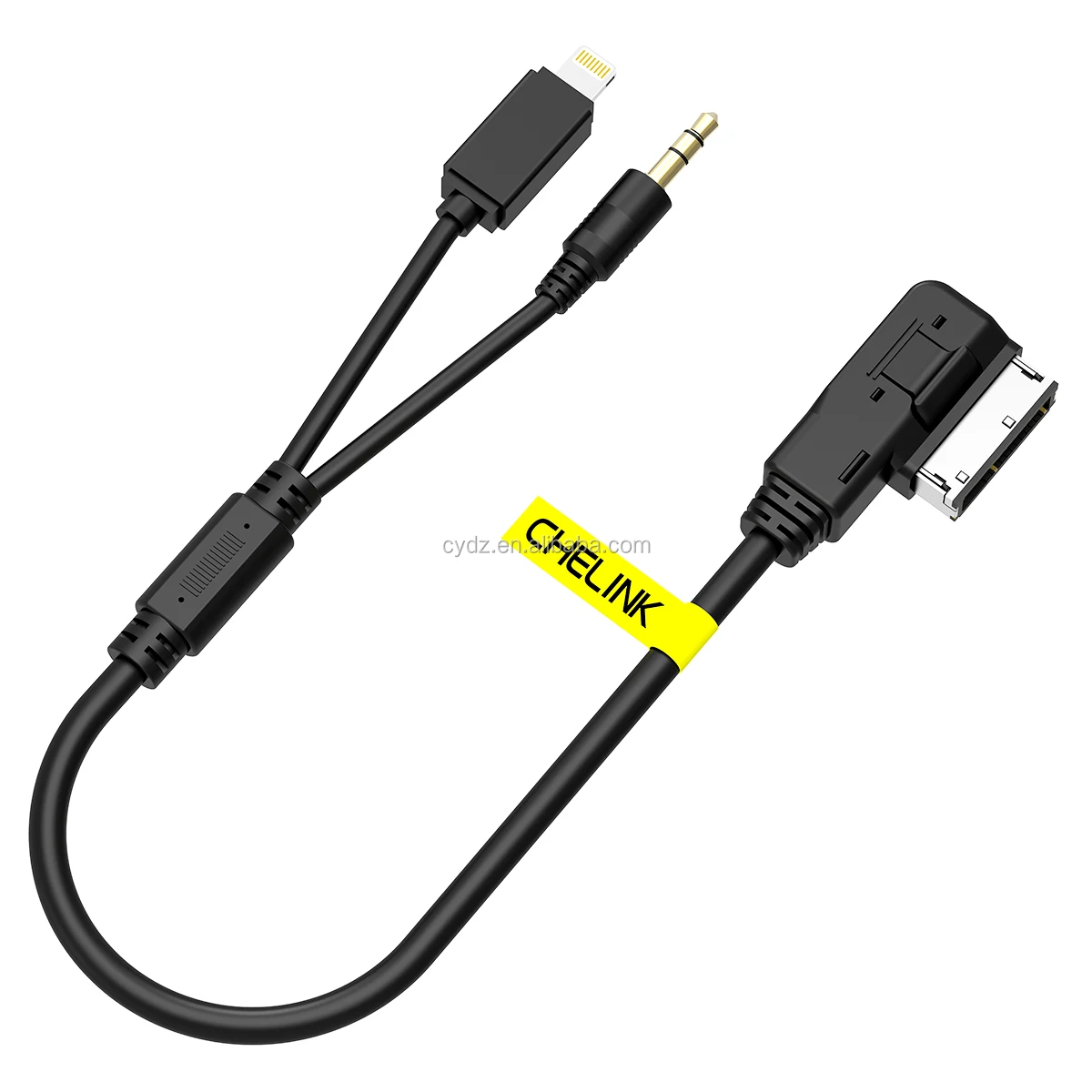 For Audi VW iPod iPhone 5 6 Car Cable AUX AMI MMI Audio Interface Lead Connector - ANKUX.COM