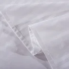 Wholesale soft comforter sets bedsheet single hotel 21 bedding white satin quilt duvet cover