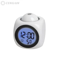 New Design Multi-function LED Digital Colorful Voice-time Projection Electronic Alarm Clock For Bedroom
New Design Multi-function LED Digital Colorful Voice-time Projection Electronic Alarm Clock For Bedroom