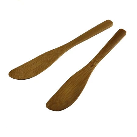 Cheap custom bamboo wood butter knife