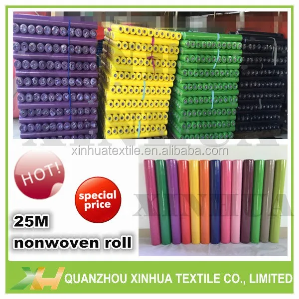 中国工場供給安い価格ポリプロピレンスパンボンド不織布生地、不織布ロール仕入れ・メーカー・工場