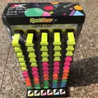 DoodleArt fluorescent marker 60pcs/pdq promotional colorful chisel tip highlighter marker pen