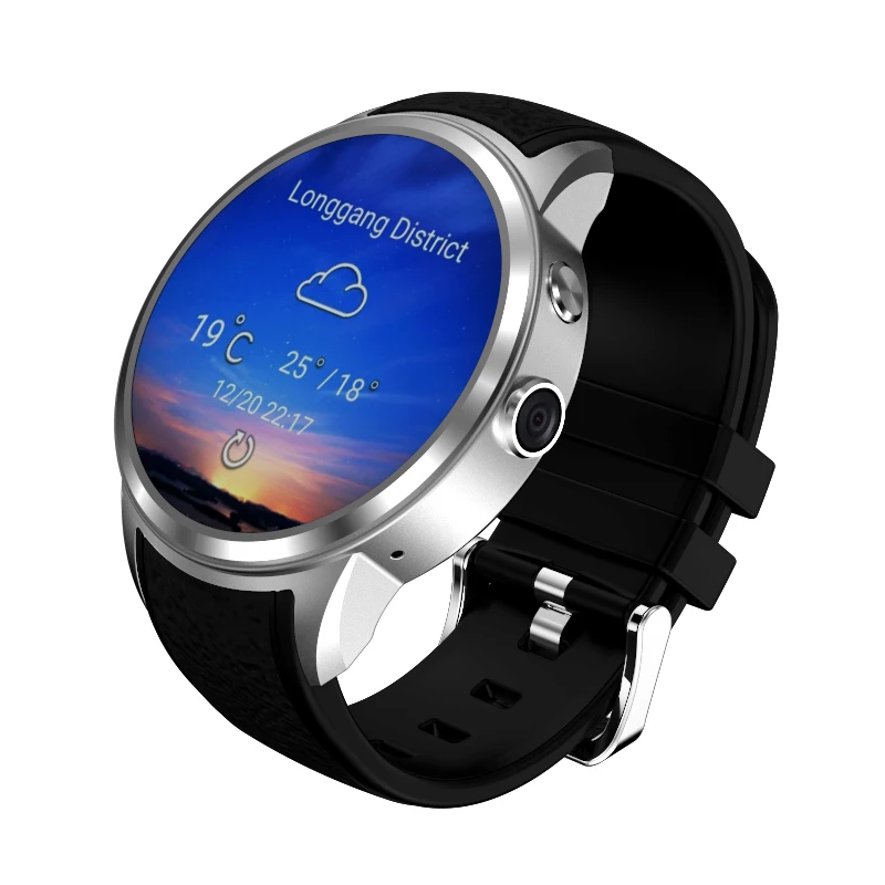 

X200 Smart Watch Android 5.1 MTK6580 3G WIFI GPS Heart Rate Smartwatch 1GB RAM 16GB ROM 2.0 Camera, Black;silver